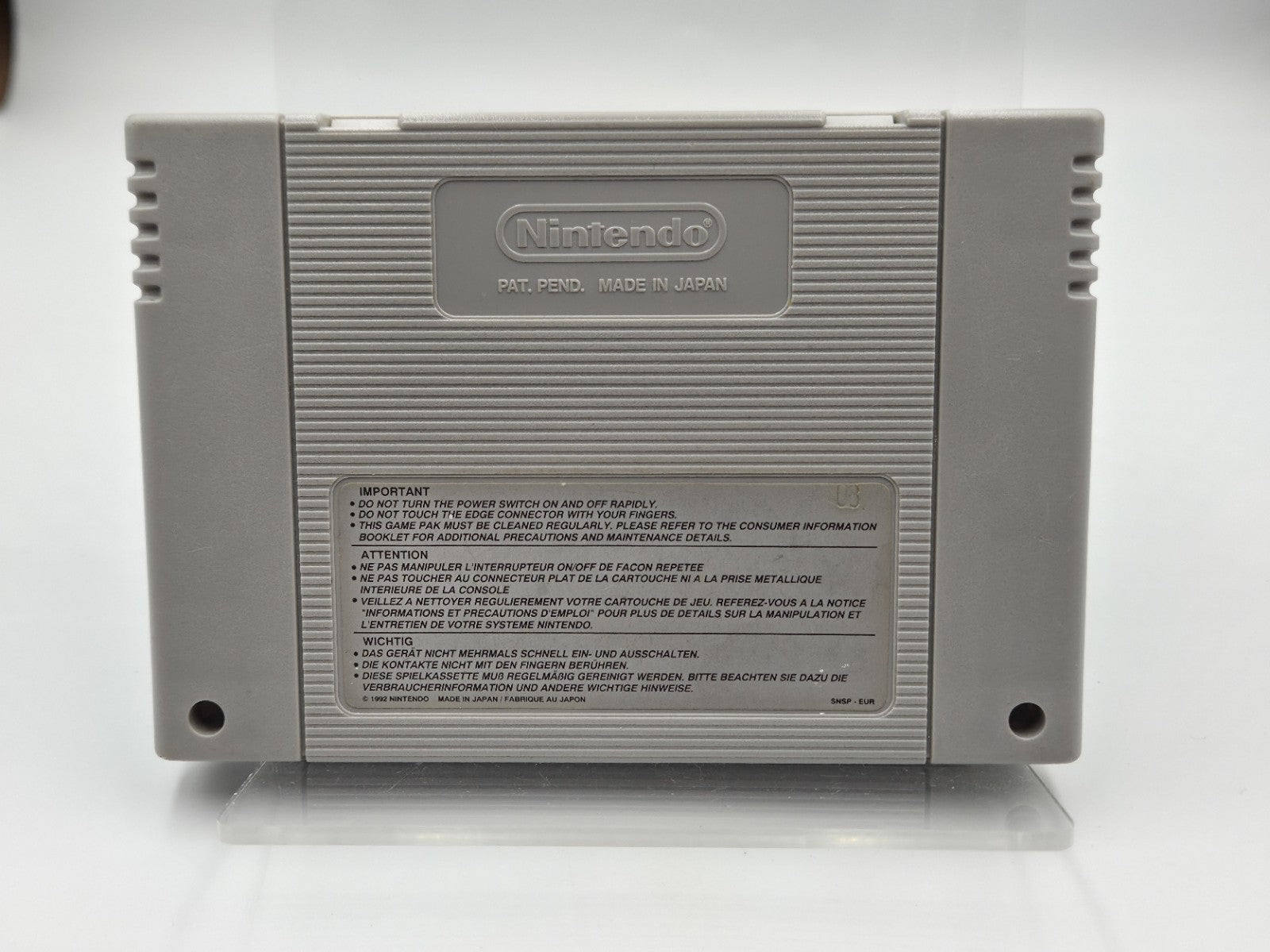 SNES Super Nintendo X-Kaliber 2097 Modul EUR