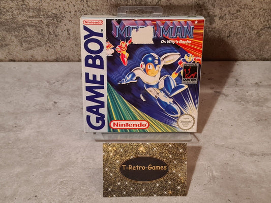 Nintendo Game Boy Mega Man Dr. Wily's Rache mit OVP und Anleitung NOE - T-Retro-Games 