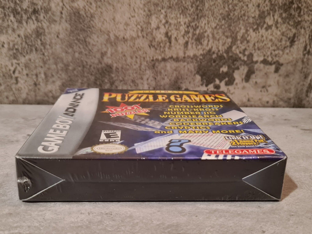 Nintendo Game Boy Advance Ultimate Puzzle Games USA Sealed Neu New - T-Retro-Games 