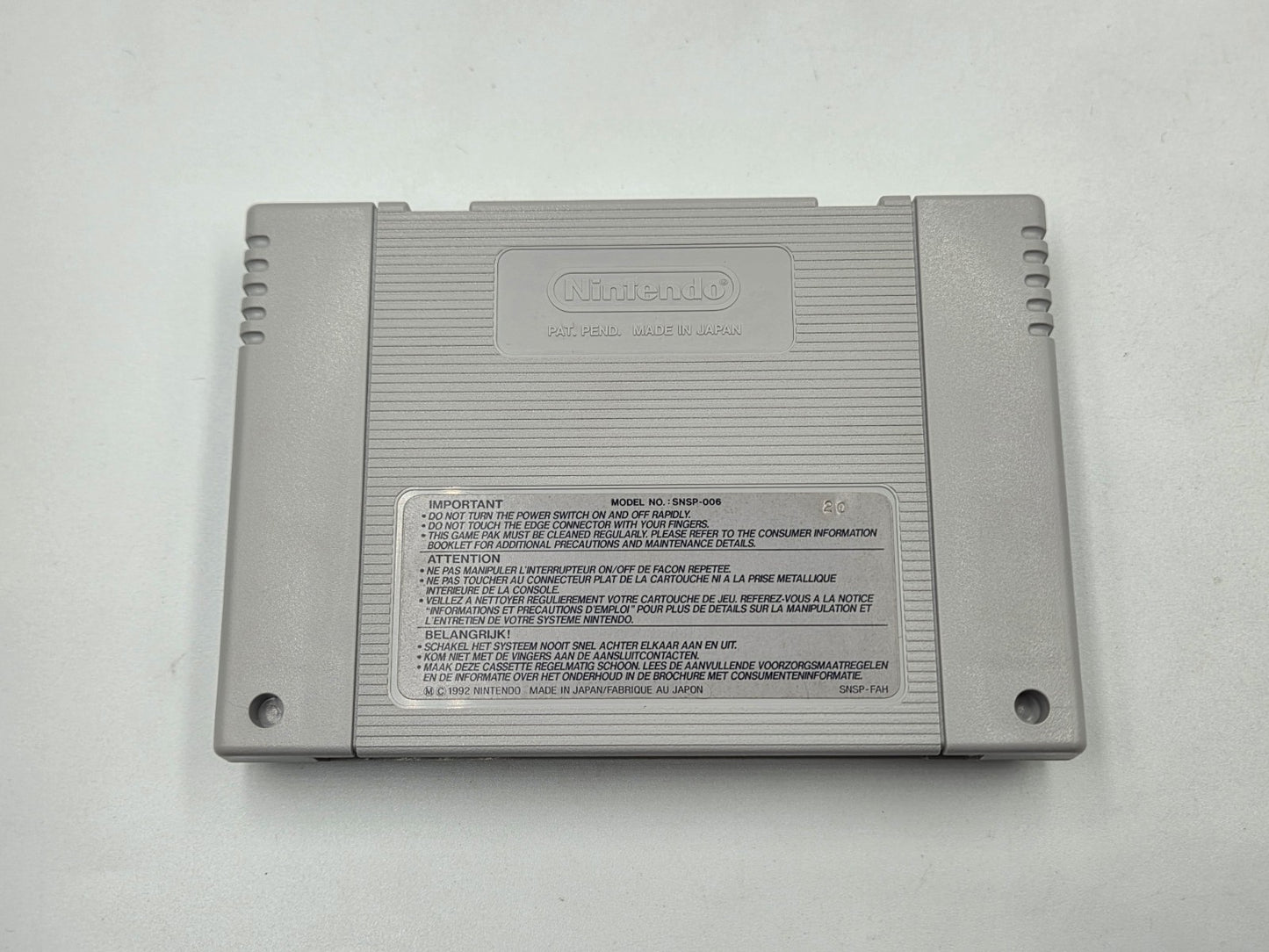 SNES Super Nintendo The Lost Vikings mit OVP und Anleitung FAH/SFRA