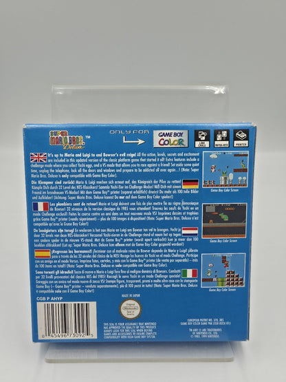 Nintendo Game Boy Color Super Mario Bros. Deluxe mit OVP und Anleitung EUR