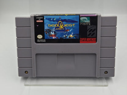 SNES Super Nintendo Sea Quest DSV NTSC USA Modul
