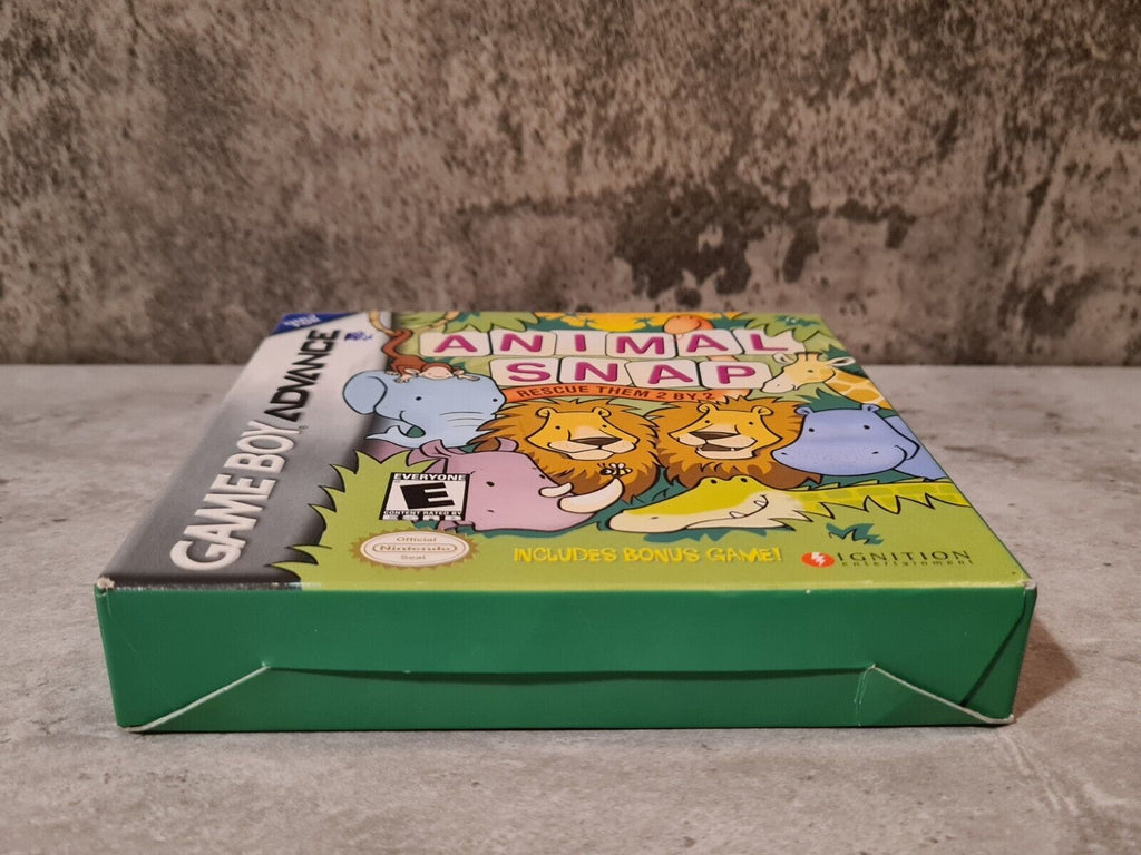 Nintendo Game Boy Advance Animal Snap mit OVP und Anleitung USA - T-Retro-Games 