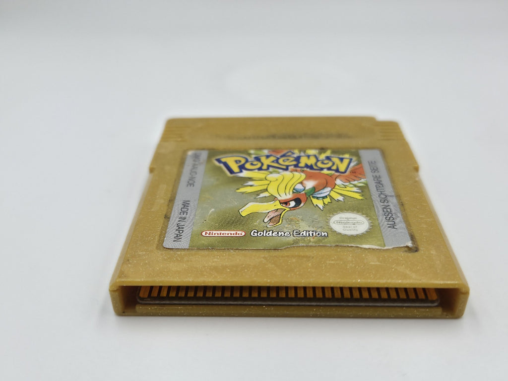 Nintendo Game Boy Color Spiel Pokemon Goldene Edition NOE Modul Speichert 