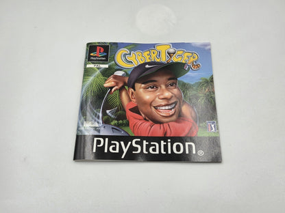 PS1 Playstation 1 CyberTiger mit OVP und Anleitung Deutsch