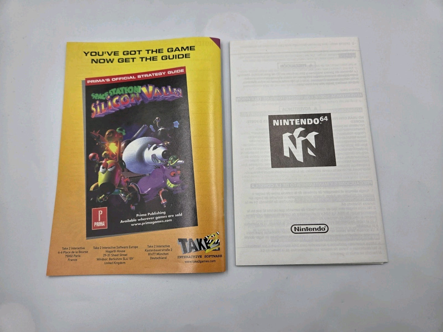 N64 Nintendo 64 Spacestation Silicon Valley mit OVP und Anleitung EUR