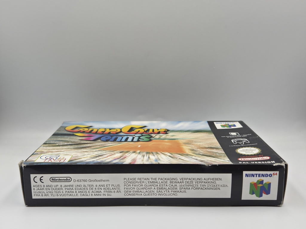 N64 Nintendo 64 Spiel Centre Court Tennis mit OVP und Anleitung EUR