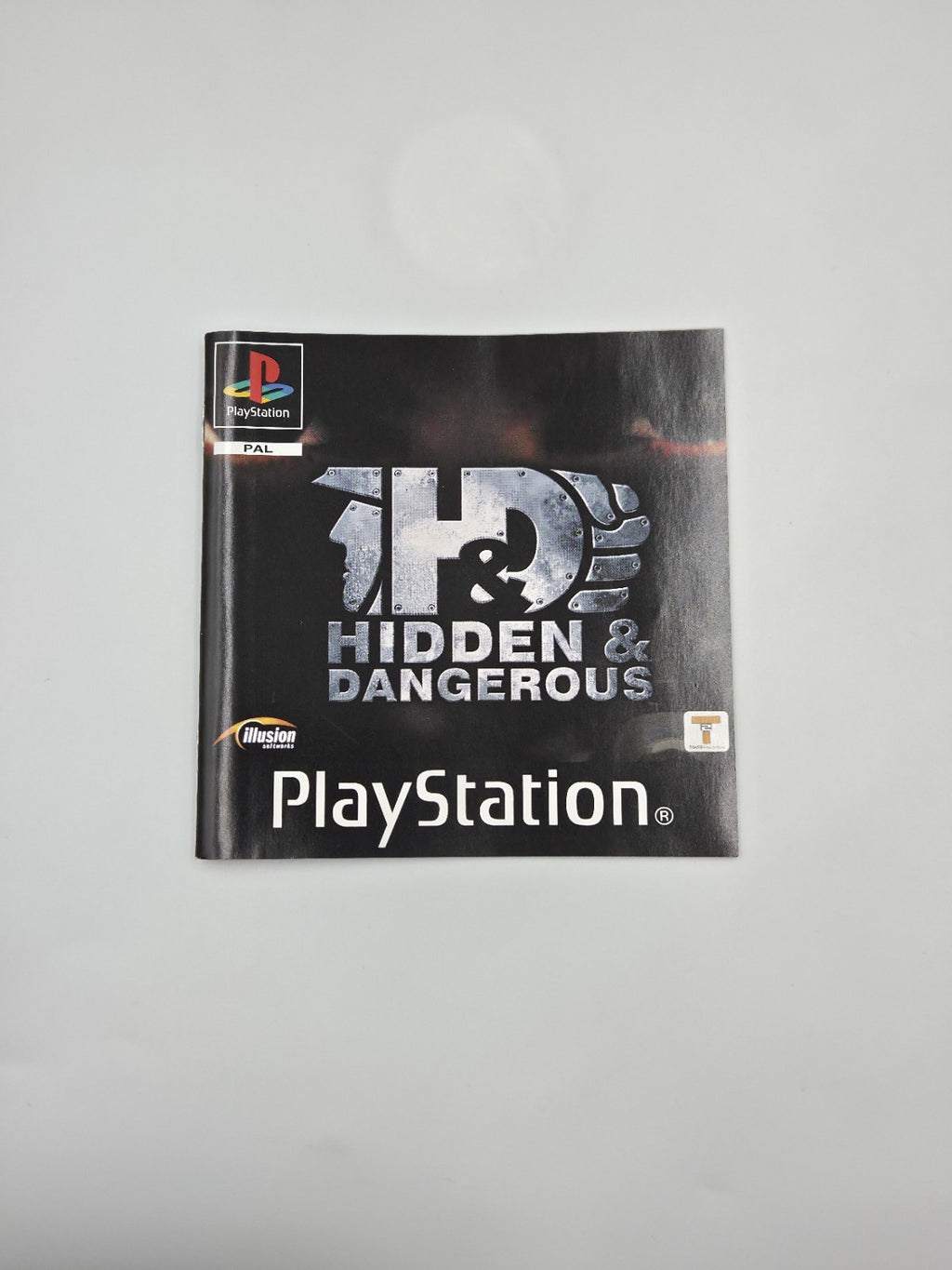 PS1 Playstation 1 Spiel Hidden & Dangerous mit OVP und Anleitung Deutsch