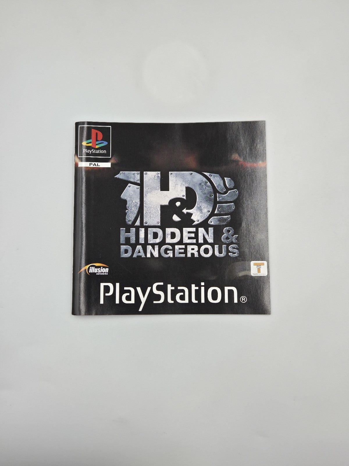 PS1 Playstation 1 Spiel Hidden & Dangerous mit OVP und Anleitung Deutsch