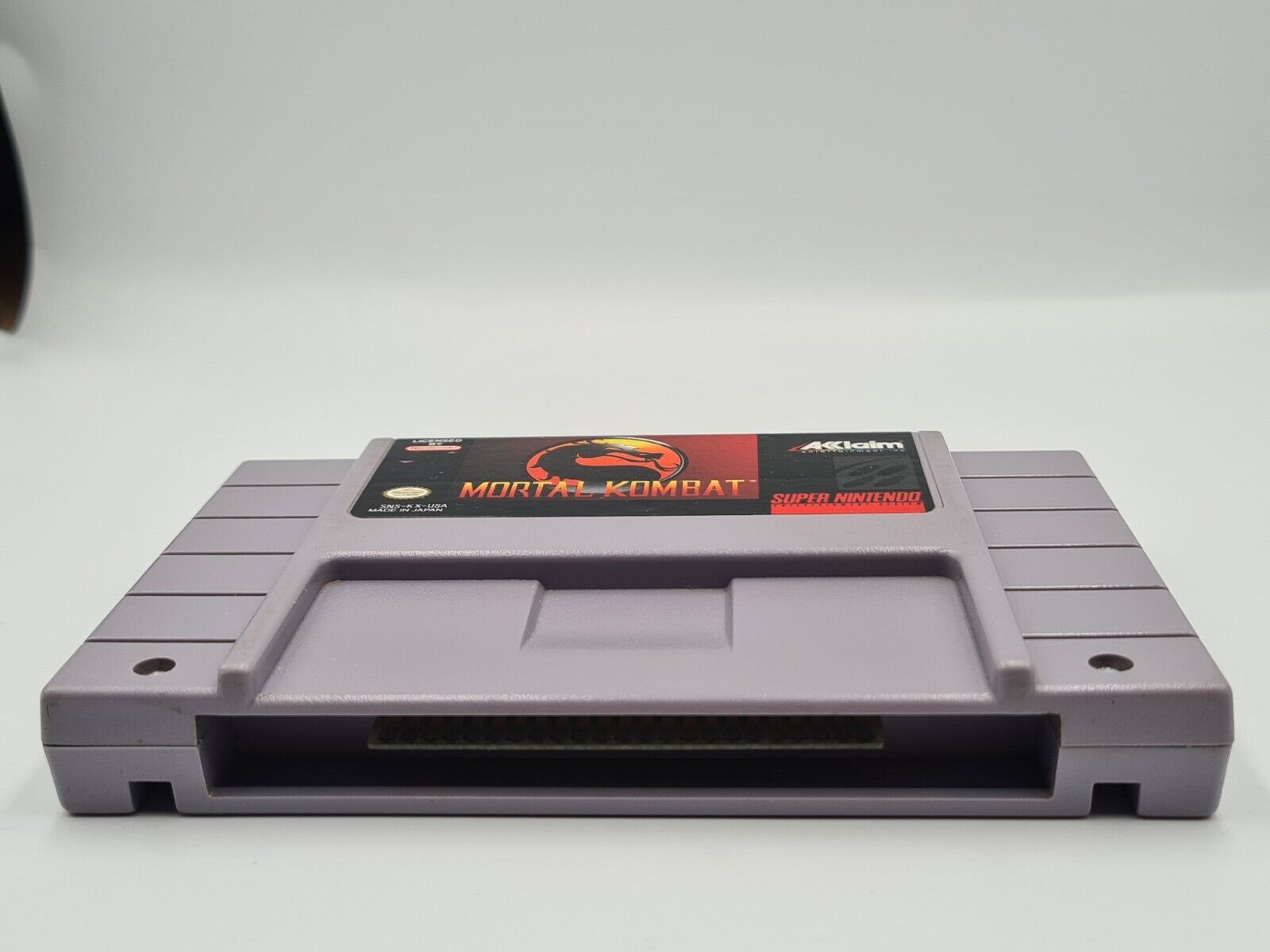 SNES Super Nintendo Mortal Kombat NTSC USA Modul - T-Retro-Games 