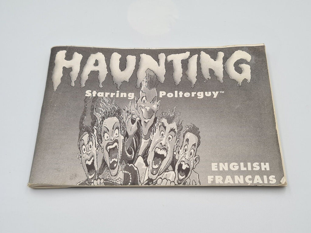 Sega Mega Drive Haunting Starring Polterguy + OVP und Anleitung Multi Language - T-Retro-Games 