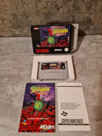SNES Super Nintendo Todd McFarlane's Spawn mit OVP und Anleitung EUR - T-Retro-Games 