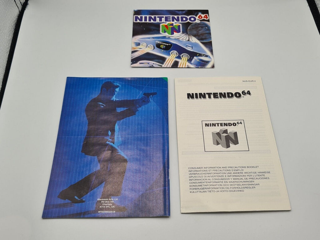 N64 Nintendo 64 007 The World is Not Enough mit OVP und Anleitung UKV - T-Retro-Games 