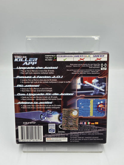 Nintendo Game Boy Advance Tron 2.0 Killer APP mit OVP und Anleitung EUR