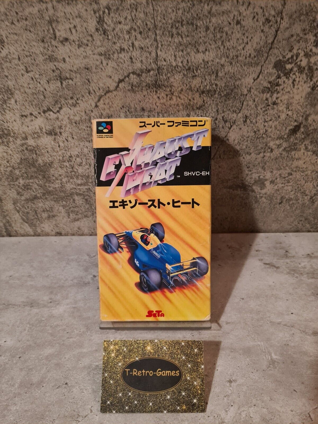 SFC Super Famicom Exhaust Heat mit OVP und Anleitung - T-Retro-Games 