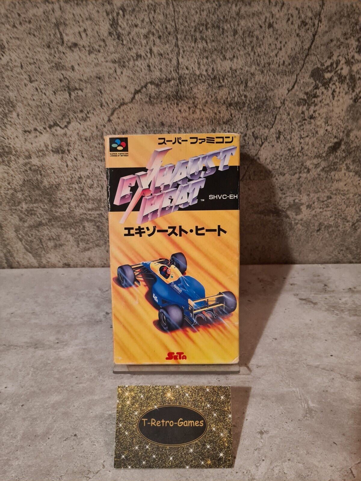 SFC Super Famicom Exhaust Heat mit OVP und Anleitung - T-Retro-Games 
