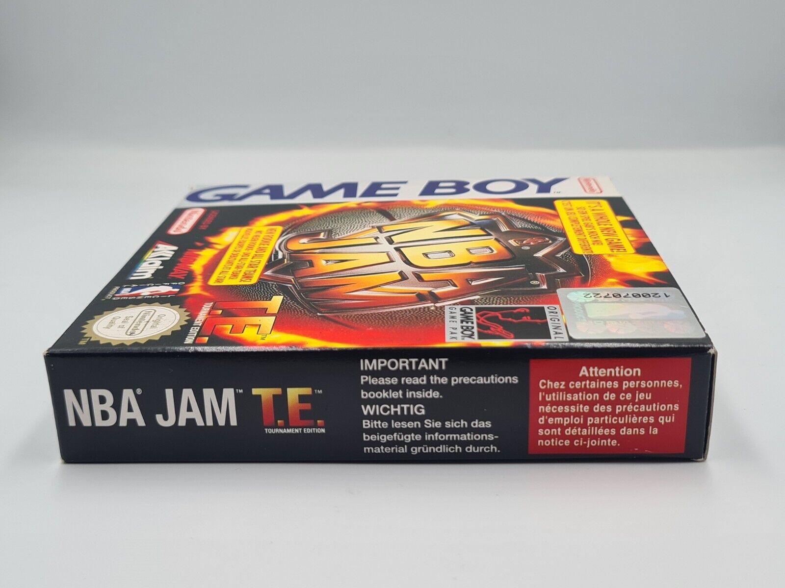 Nintendo Game Boy Classic NBA Jam T.E. mit OVP und Anleitung EUR - T-Retro-Games 