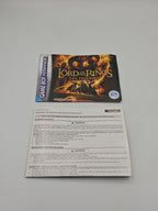 Game Boy Advance The Lord of The Rings The Third Age mit OVP und Anleitung HOL