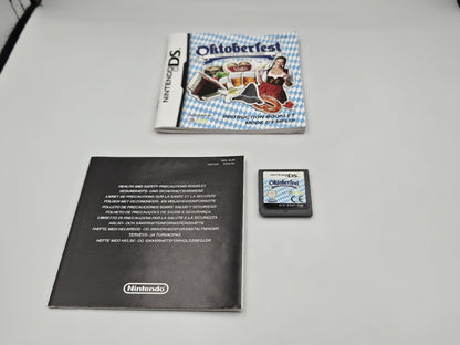 Nintendo DS Oktoberfest The Official Game Spielanleitung Instruction Booklet EUR
