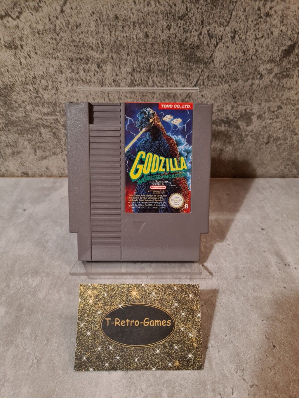 Nintendo NES Godzilla Monster of Monsters ! Modul FRA - T-Retro-Games 