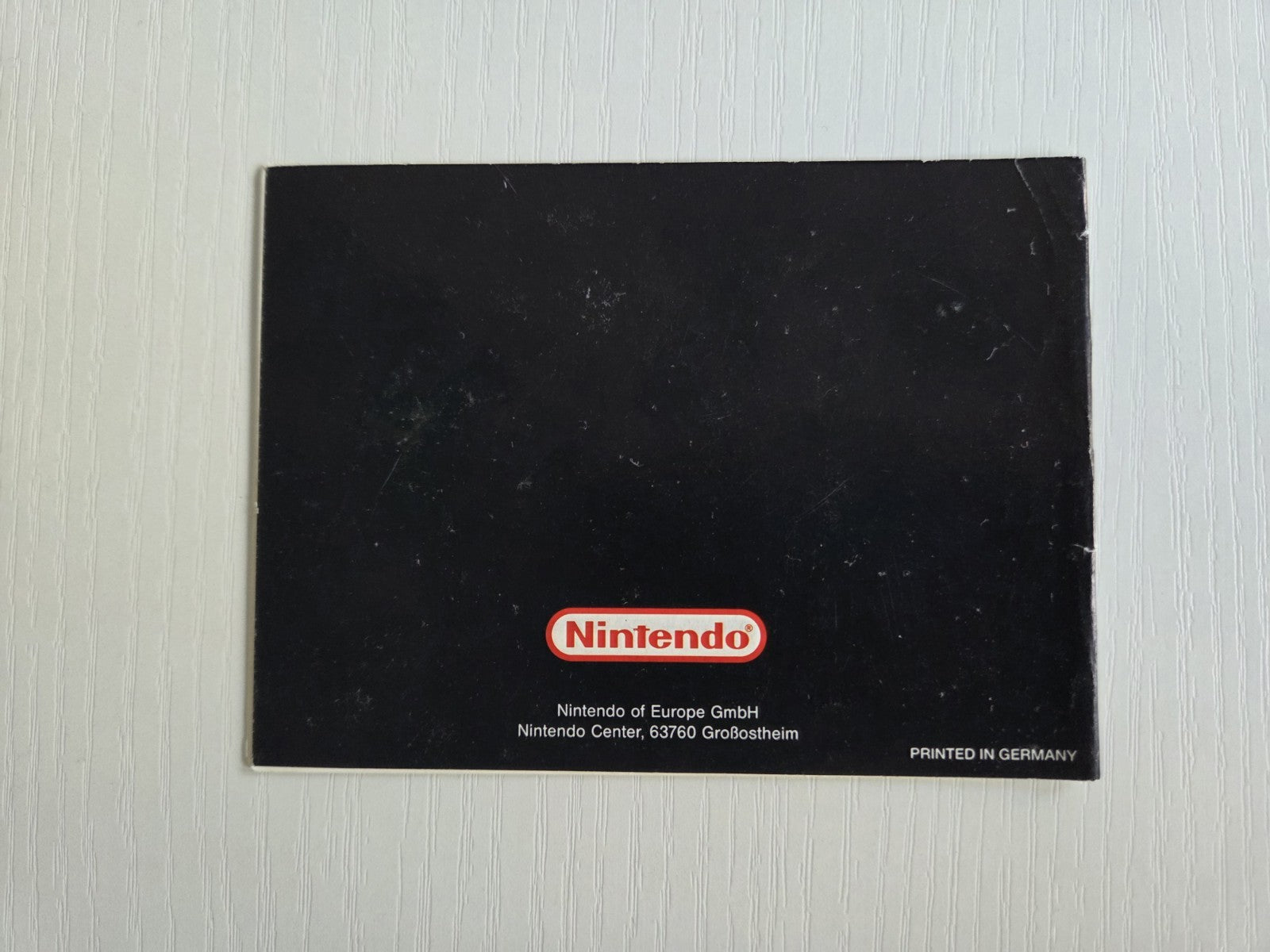 Nintendo Game Boy Classic Soccer Spielanleitung Instruction Booklet NOE