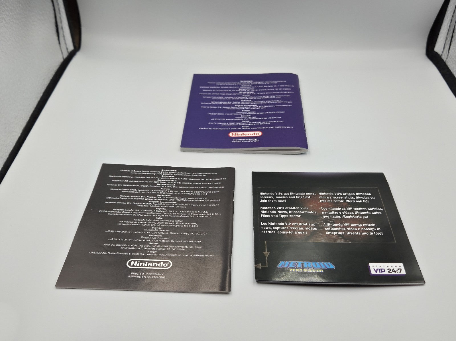Nintendo Game Boy Advance Metroid Zero Mission mit OVP und Anleitung EUR