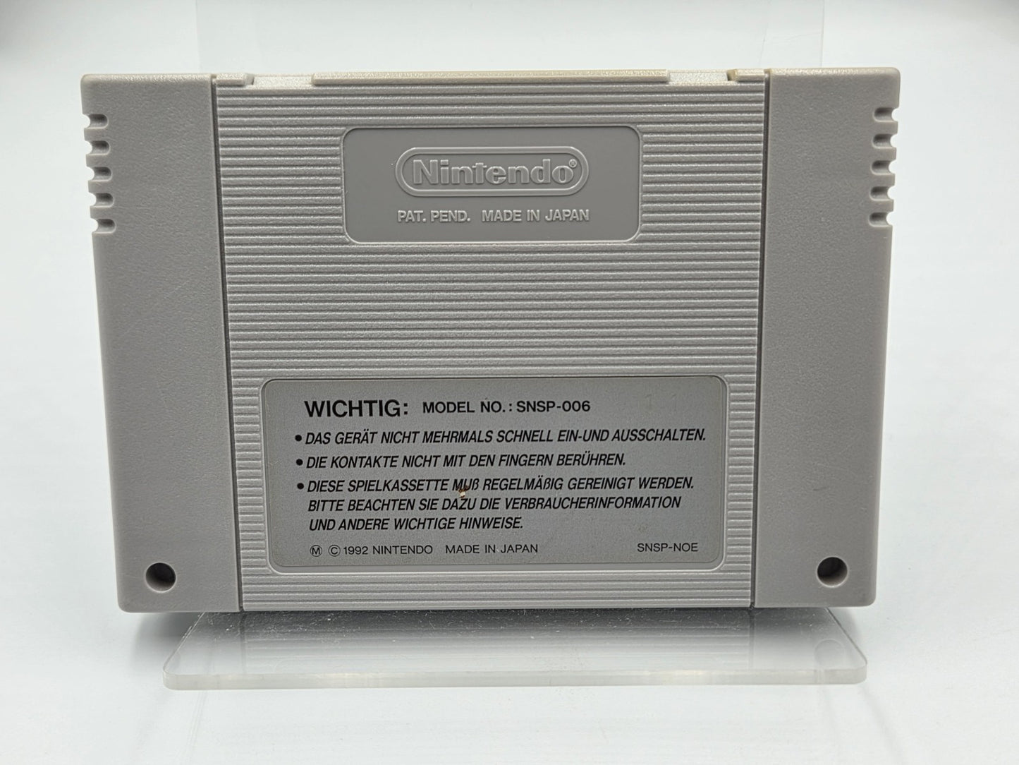 SNES Super Nintendo Addams Family Values Modul NOE