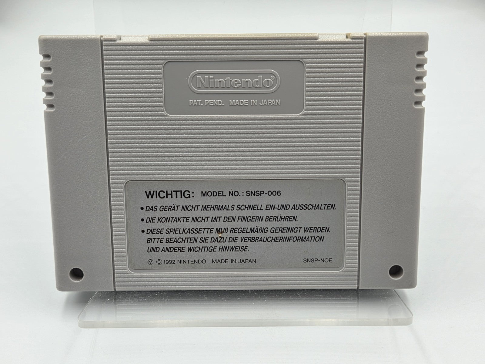 SNES Super Nintendo Addams Family Values Modul NOE