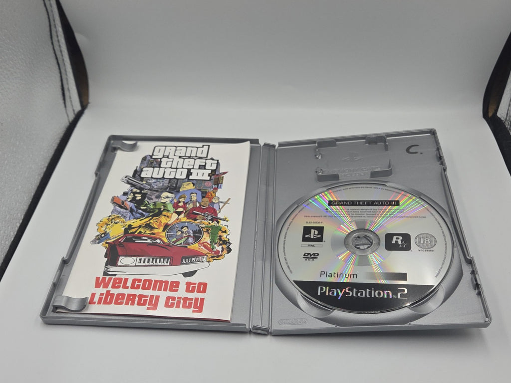 PS2 Playstation 2 Grand Theft Auto III mit OVP und Anleitung  Englisch