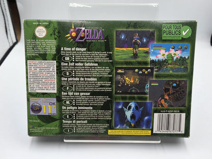 N64 Nintendo 64 The Legend of Zelda Majora's Mask mit OVP und Anleitung EUR