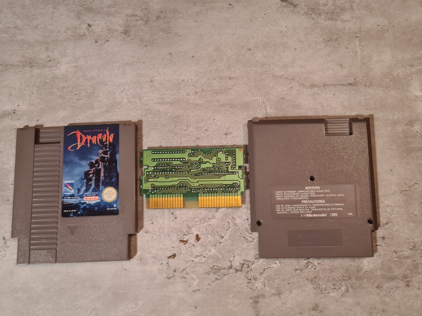 Nintendo NES Bam Stoker's Dracula Modul NOE - T-Retro-Games 