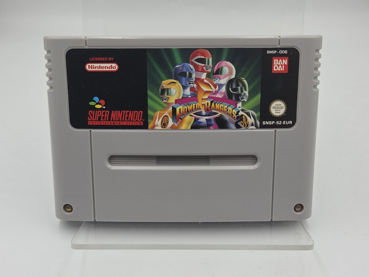 SNES Super Nintendo Spiel Power Rangers Modul EUR