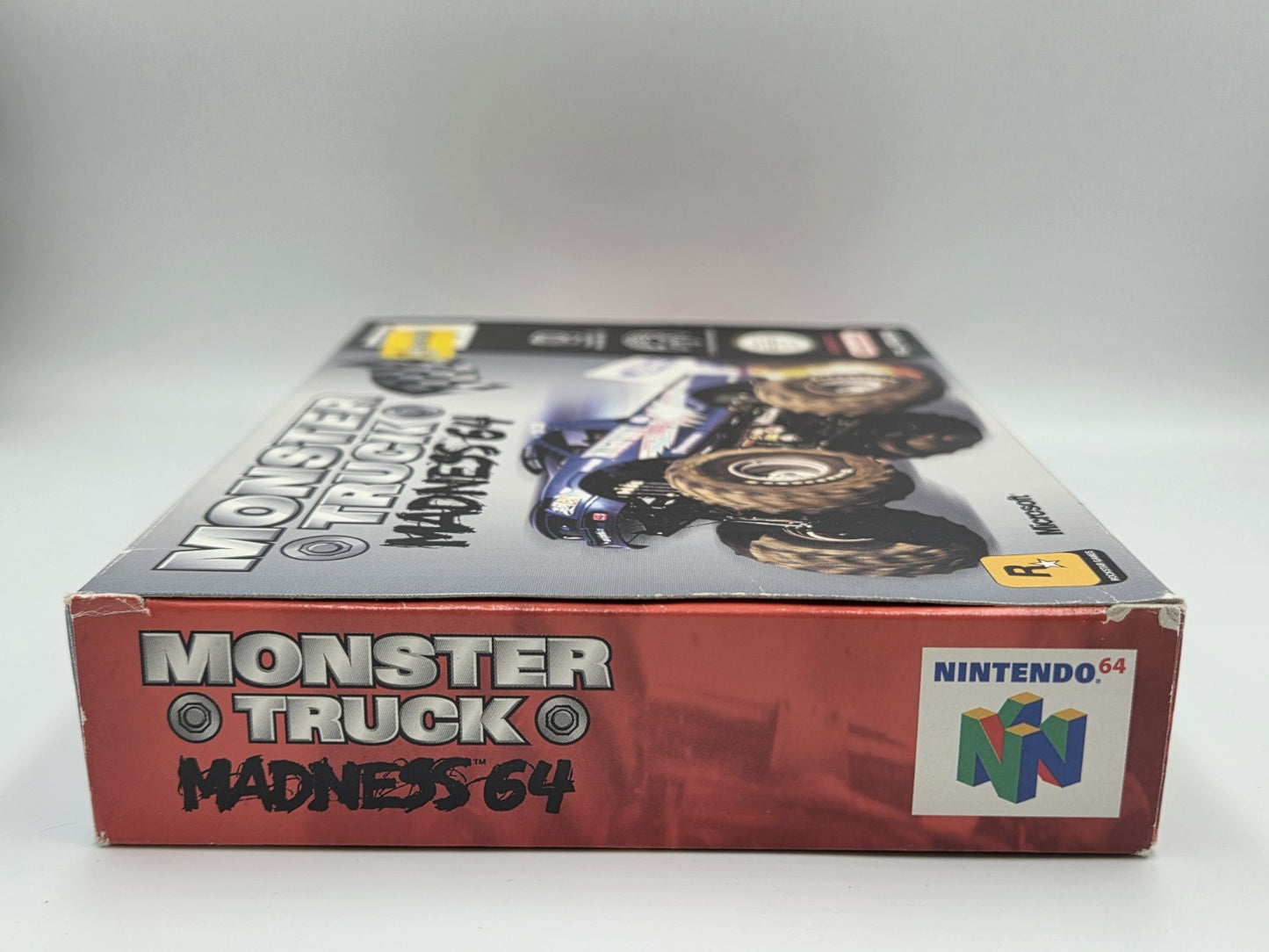 N64 Nintendo 64 Monster Truck Madness 64 mit OVP und Anleitung EUR