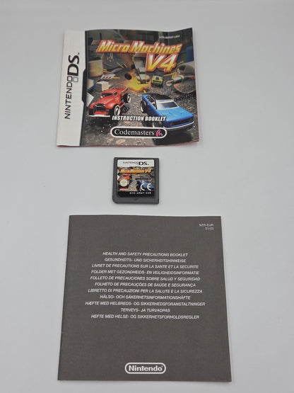 Nintendo DS Spiel Micro Machines V4 mit OVP und Anleitung UKV