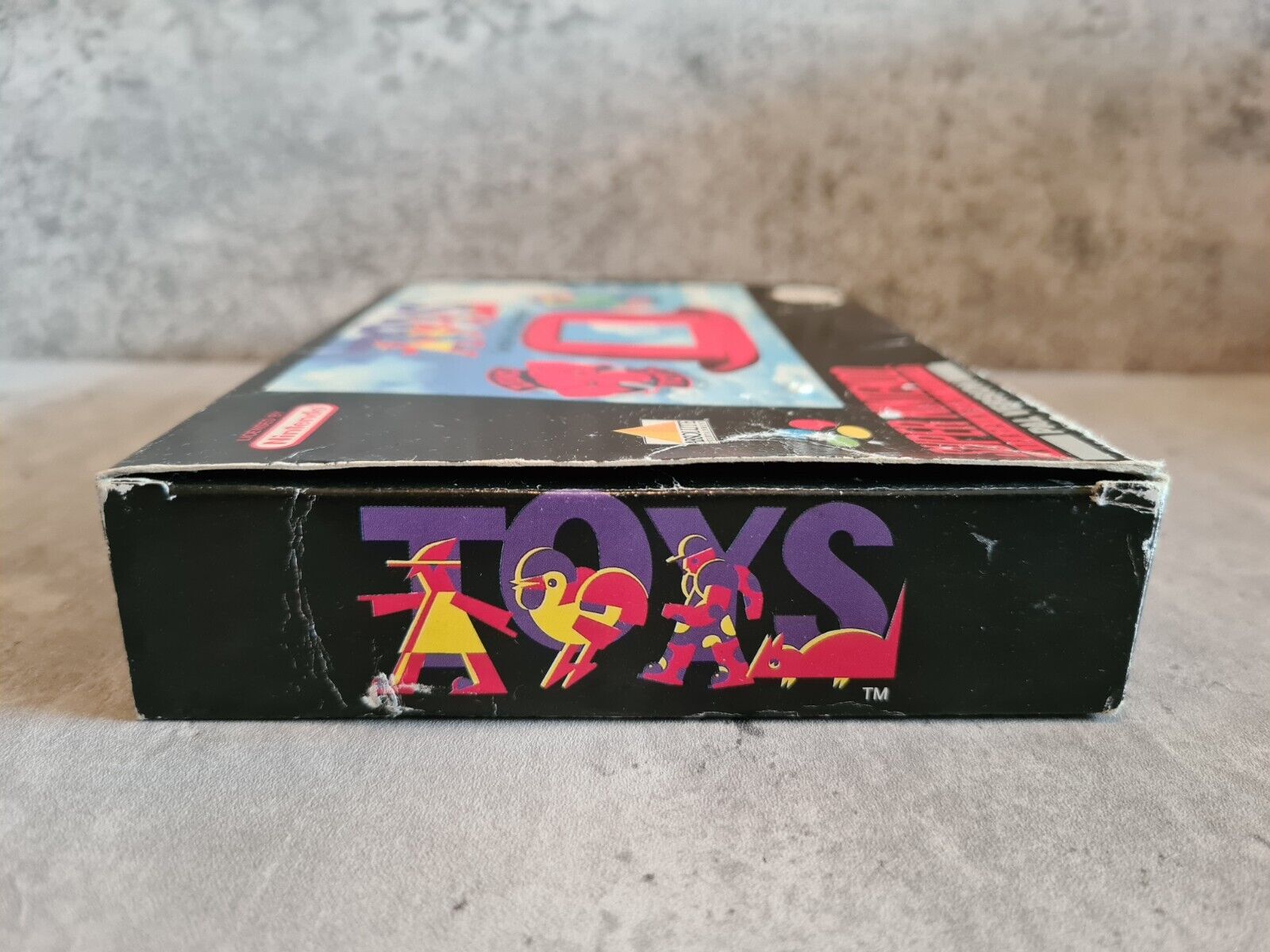 SNES Super Nintendo Toys Let the Toy Wars begin! mit OVP und Anleitung UKV - T-Retro-Games 