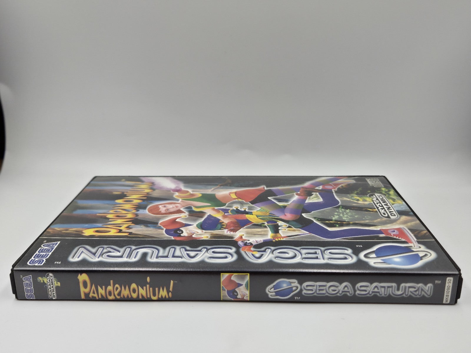 Sega Saturn Spiel Pandemonium! mit OVP und Anleitung Multi Language 