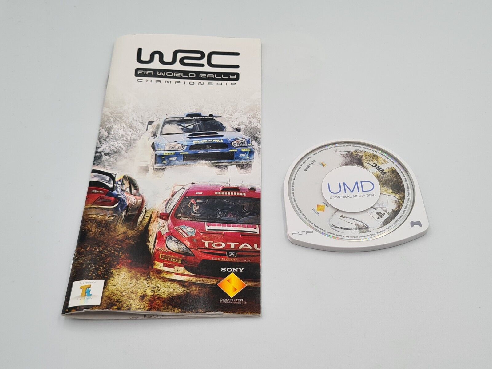 Sony PSP Spiel WRC World Rally Championship mit OVP und Anleitung Deutsch - T-Retro-Games 