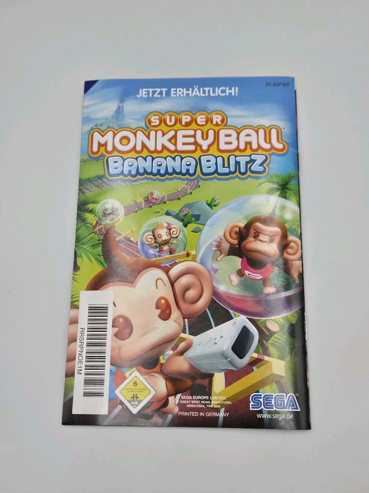 Nintendo Wii Spiel Sonic und die Geheimen Ringe mit OVP und Anleitung NOE