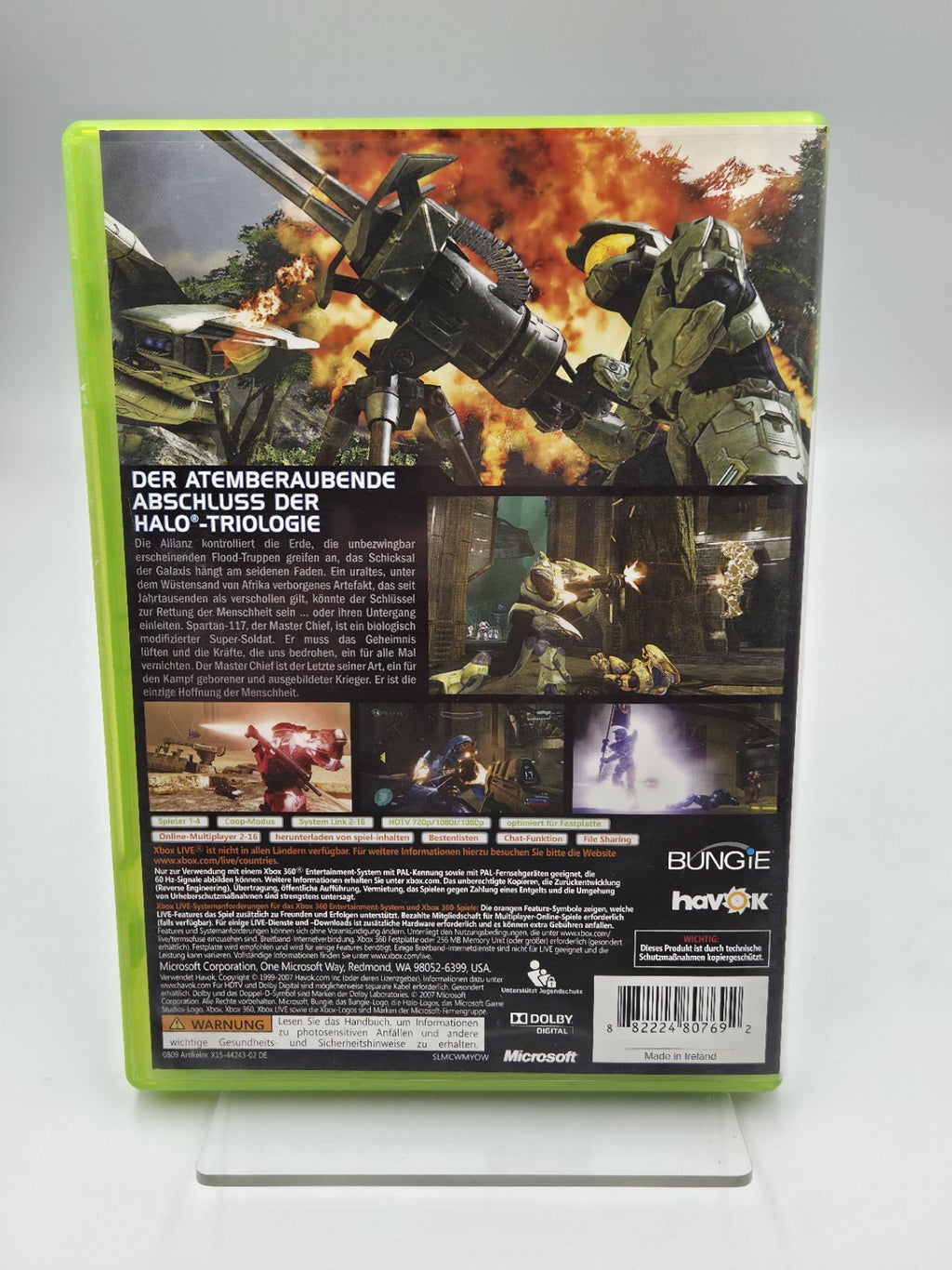 XBOX360 Spiel Halo 3 mit OVP und Anleitung Deutsch