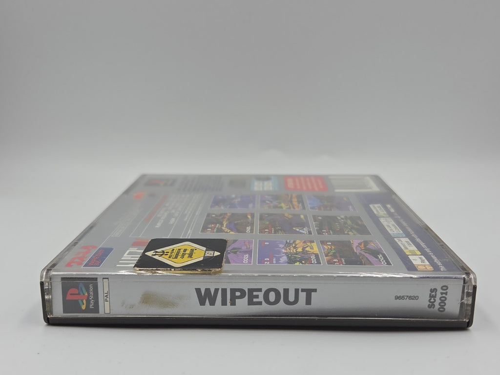 PS1 Playstation 1 Spiel wipEout mit OVP und Anleitung Multilingual