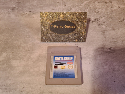Nintendo Gameboy Classic Spiel Battleship Modul FAH - T-Retro-Games 