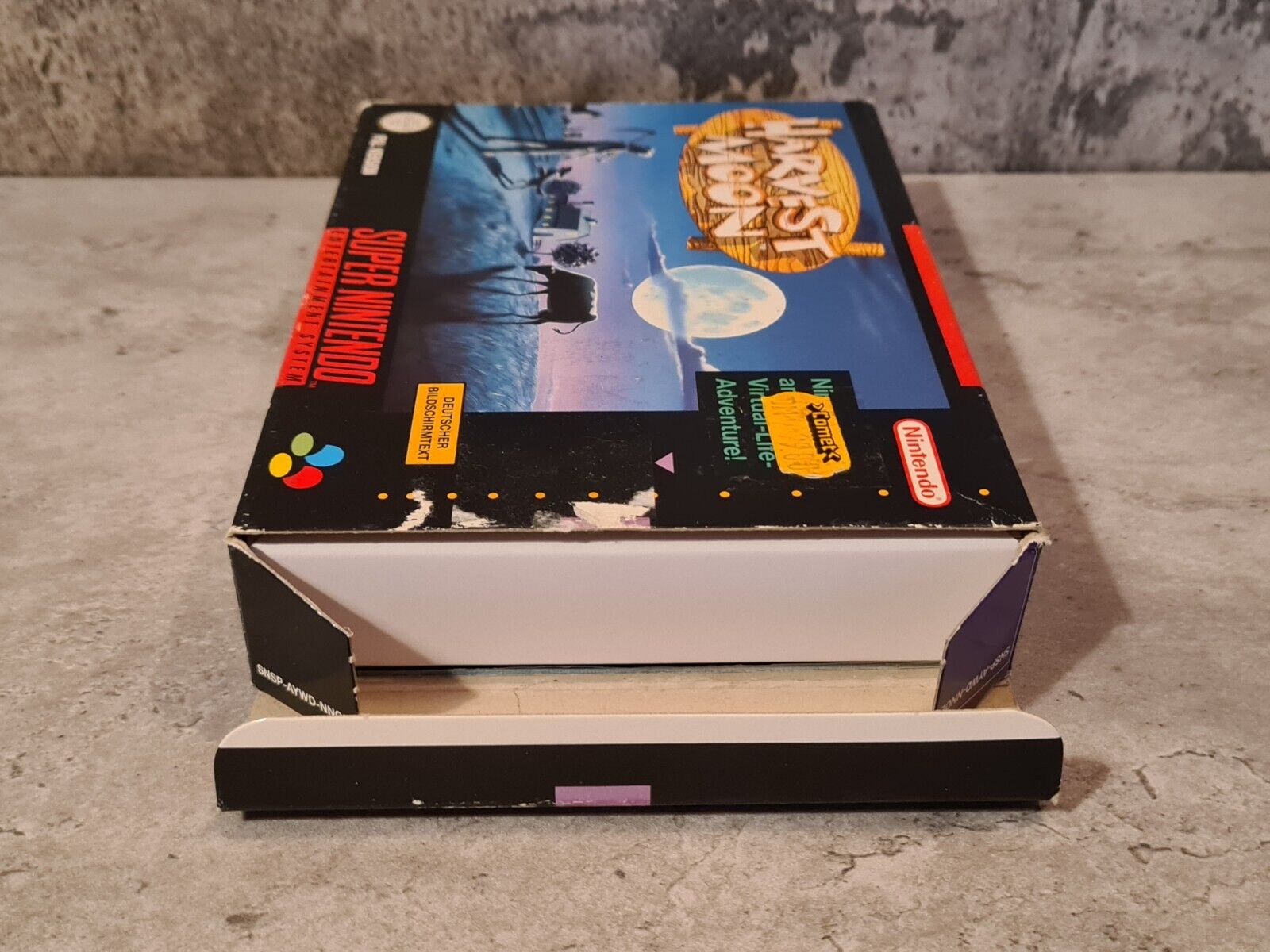 SNES Super Nintendo Harvest Moon mit OVP und Anleitung NOE - T-Retro-Games 