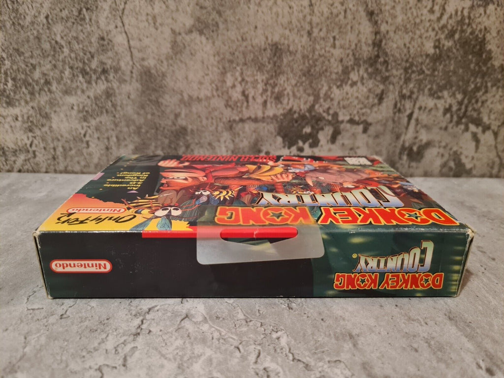 SNES Super Nintendo Donkey Kong Country mit OVP und Anleitung NTSC USA - T-Retro-Games 