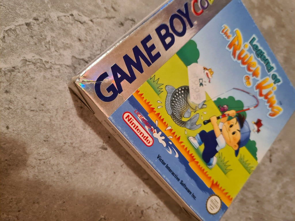 Nintendo Game Boy Color Legend of The River King mit OVP und Anleitung NOE - T-Retro-Games 