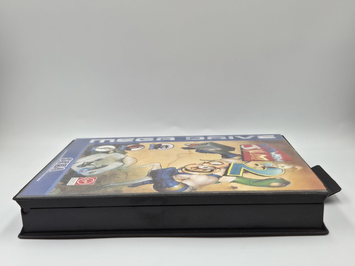 Sega Mega Drive Spiel Earthworm Jim 2 mit OVP und Anleitung Multi Language 