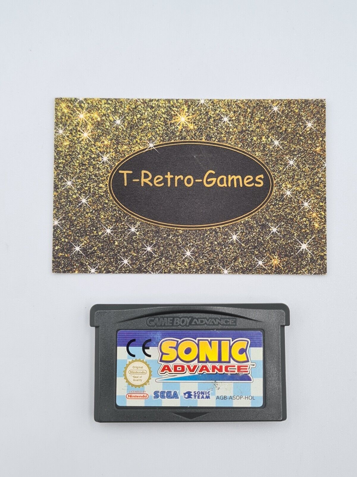 Nintendo Game Boy Advance Sonic Advance Modul HOL - T-Retro-Games 