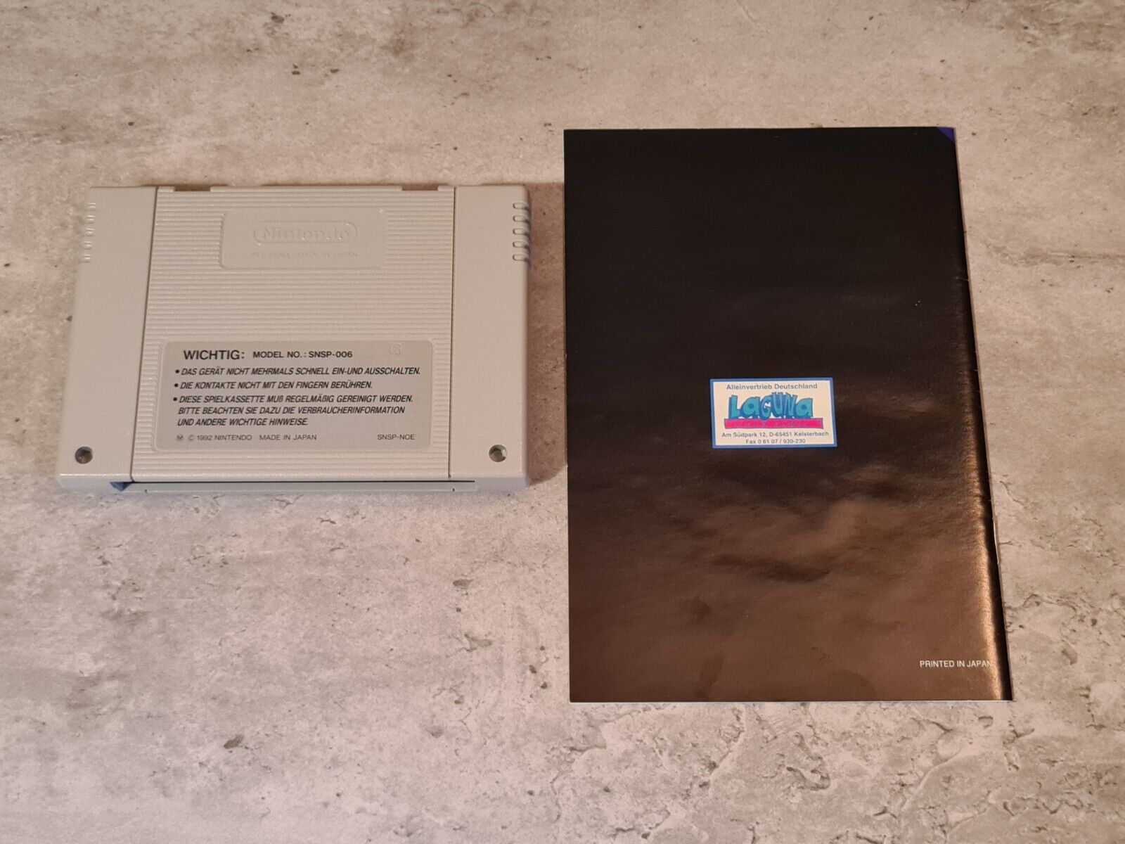 SNES Super Nintendo Soul Blazer mit OVP und Anleitung NOE/SFRG - T-Retro-Games 