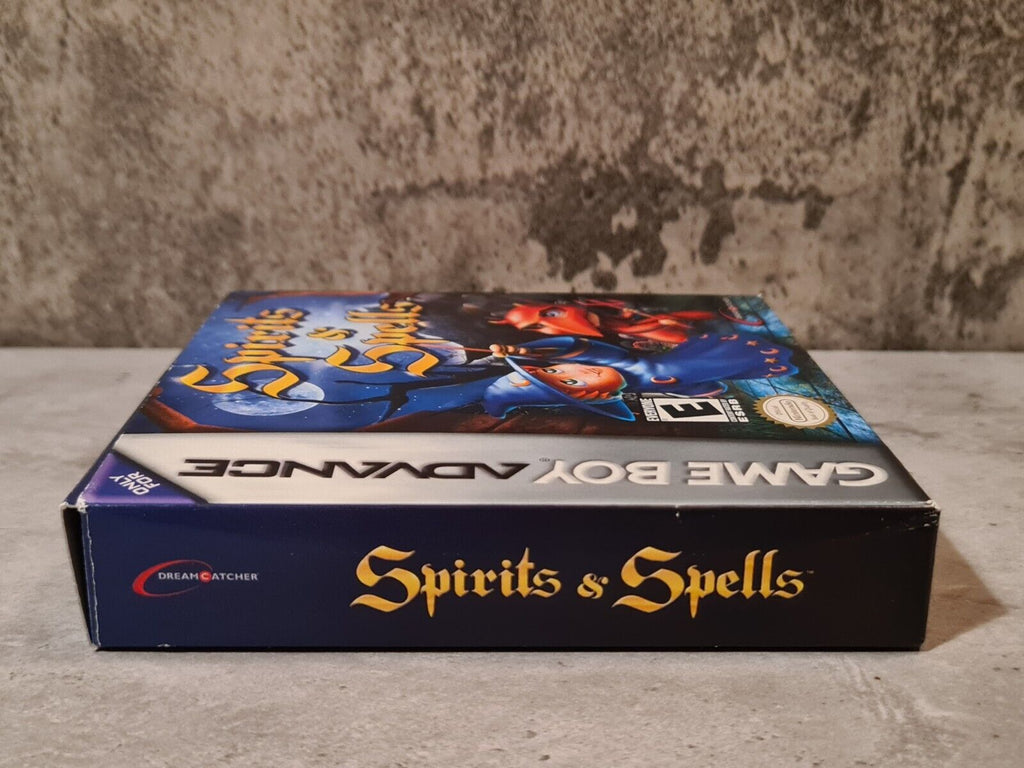 Nintendo Game Boy Advance Spirits & Spells mit OVP und Anleitung USA - T-Retro-Games 