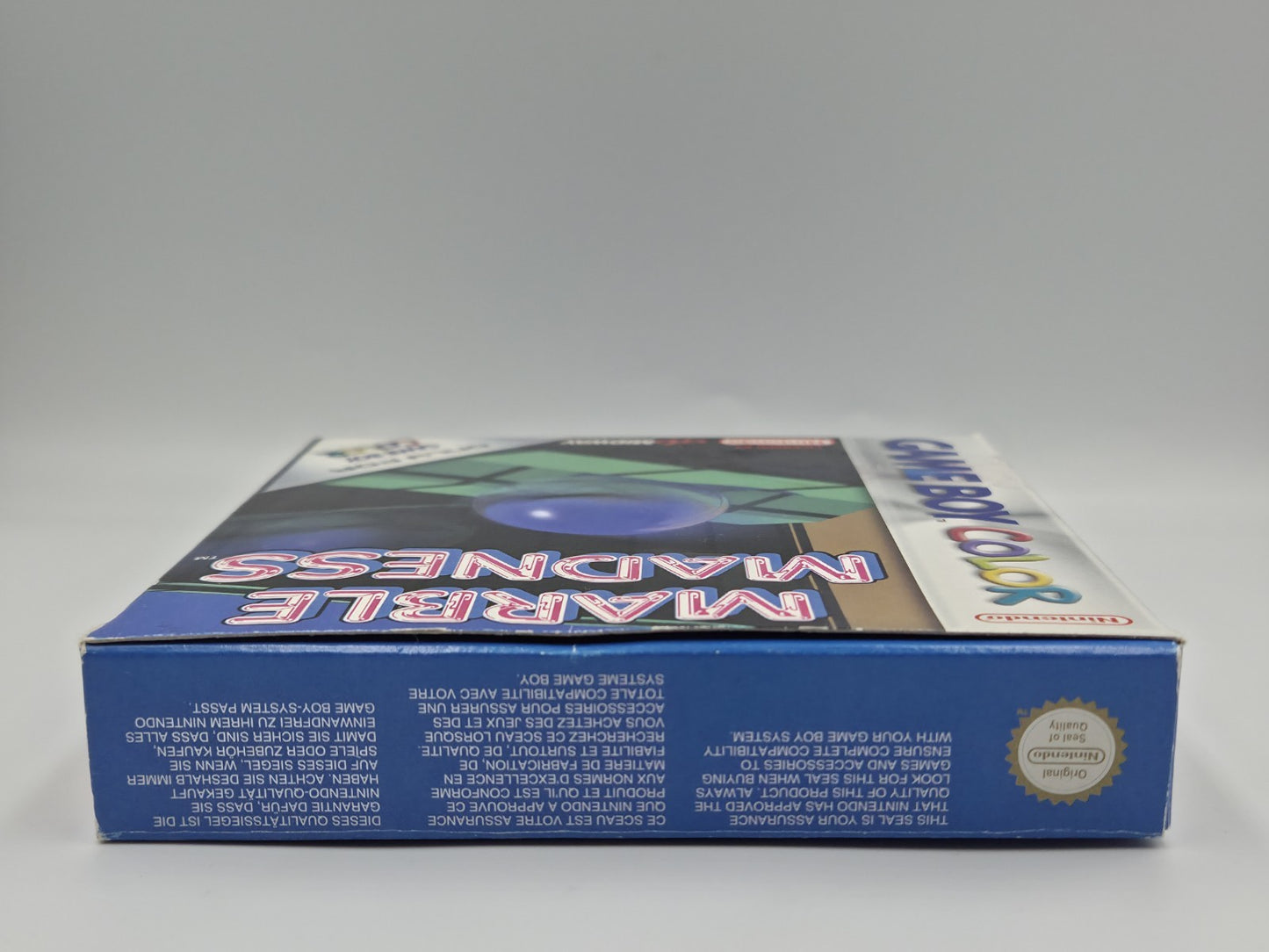 Nintendo Game Boy Color Marble Madness mit OVP und Anleitung EUR