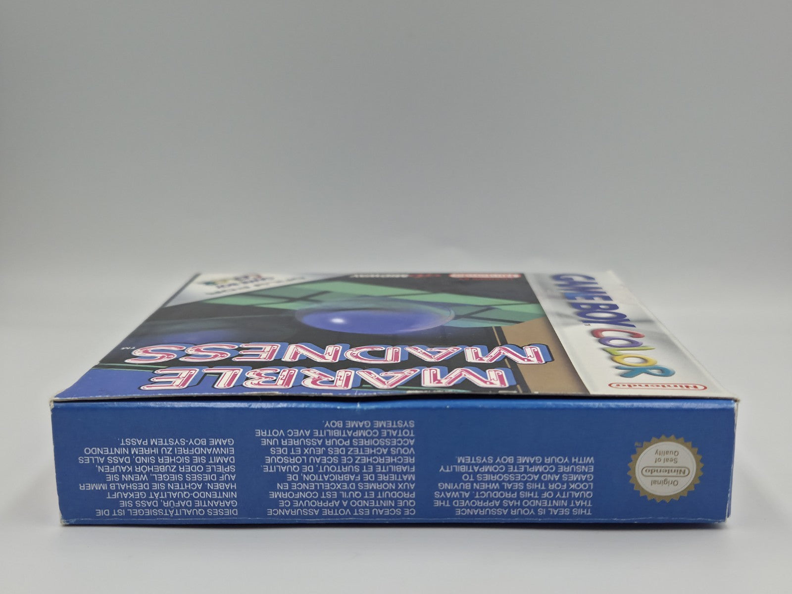 Nintendo Game Boy Color Marble Madness mit OVP und Anleitung EUR